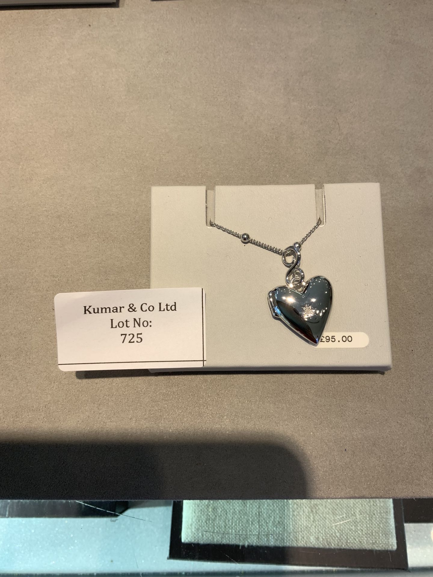 Unique & Co Heart Locket Pendant RRP £95
