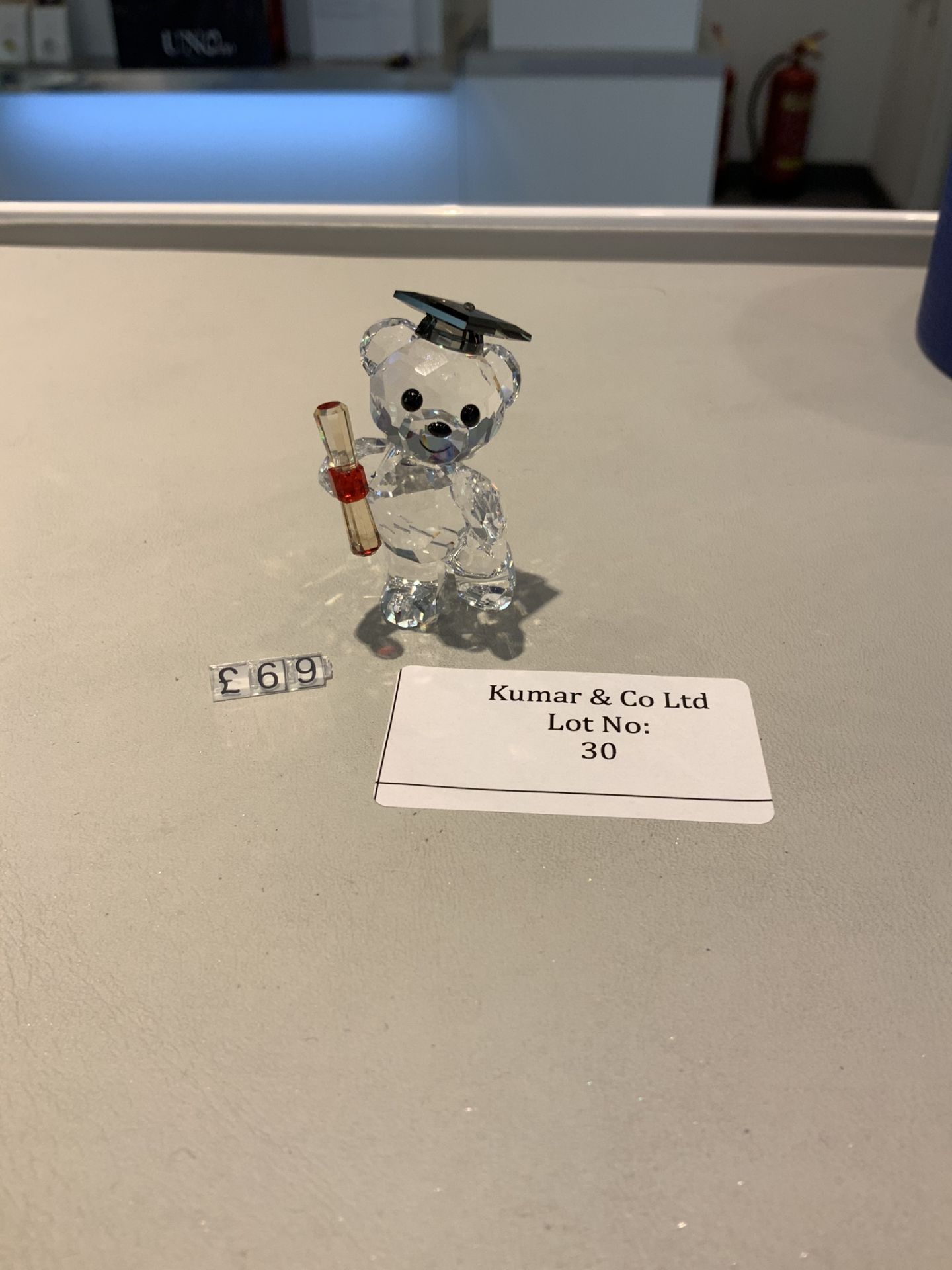 Swarovski Crystal Kris Bear - Graduation Figurine RRP £69 - Image 2 of 3