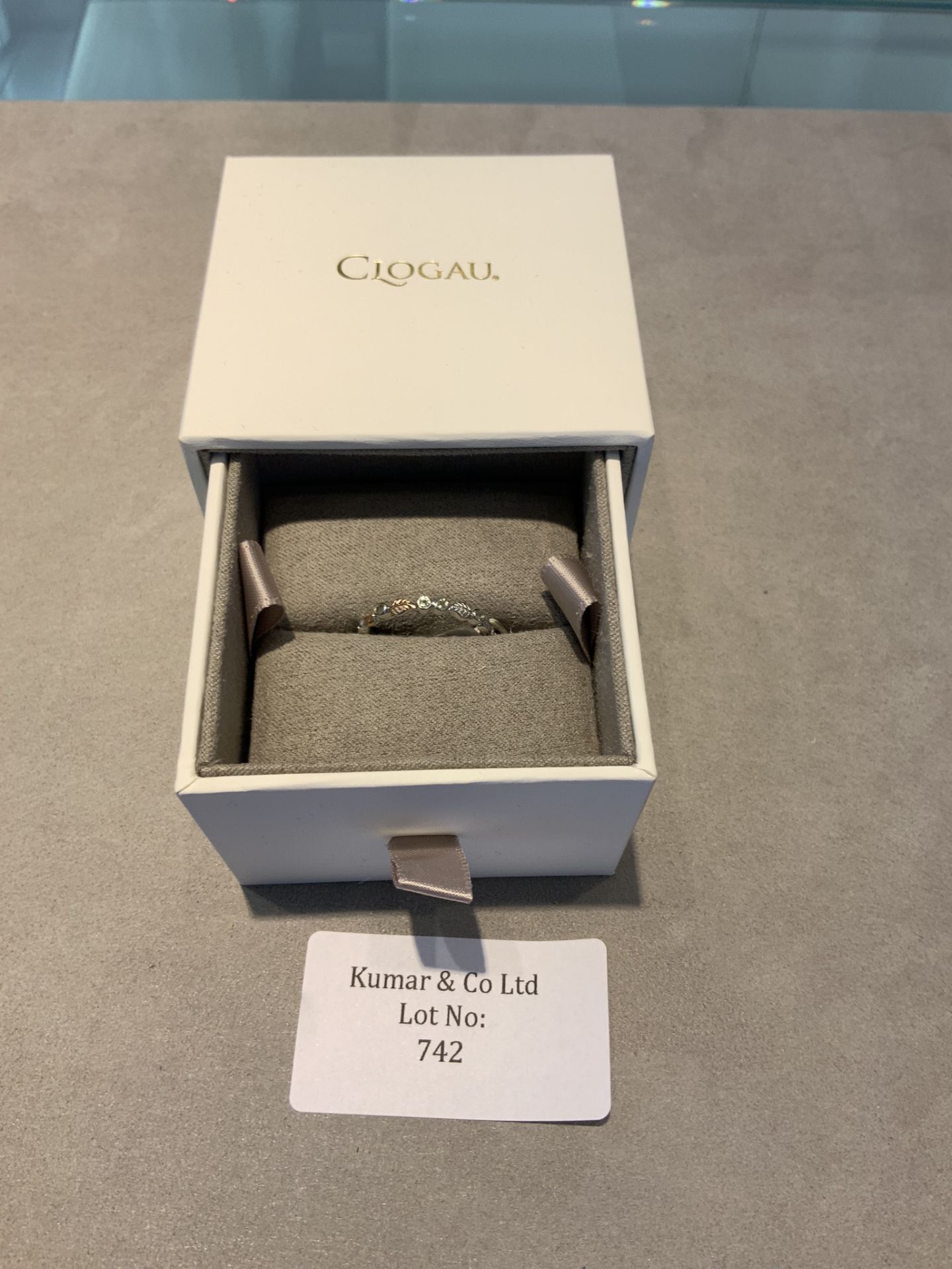 CloGau Tree Of Life Clover Ring 3SLKR RRP £79