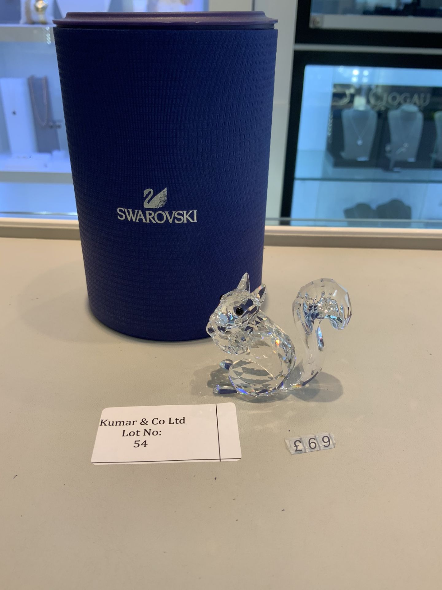 Swarovski Crystal Squirrel Figurine RRP £69