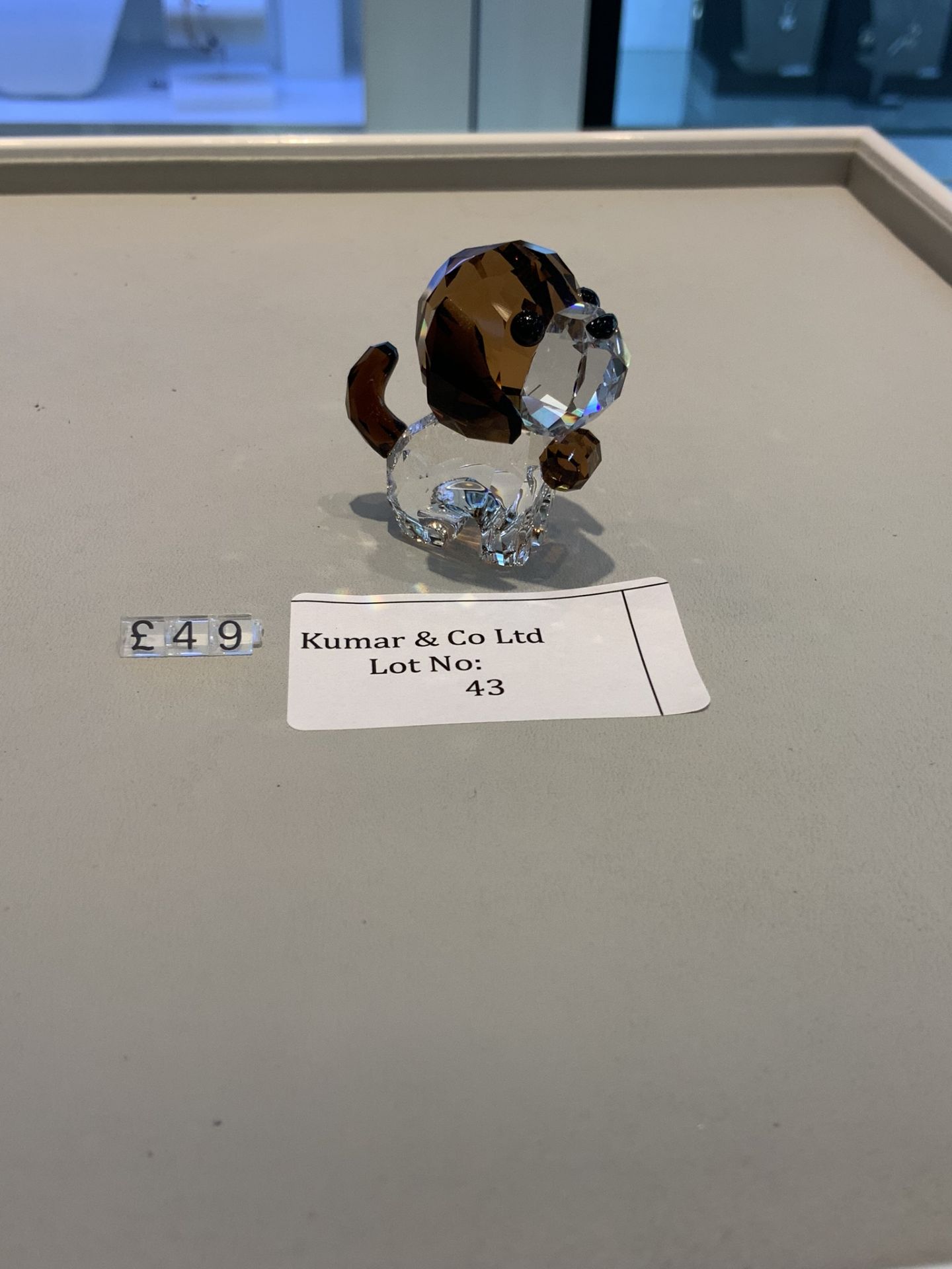 Swarovski Crystal Puppy - Bernie the Saint Bernard Figurine RRP £49 - Image 2 of 4