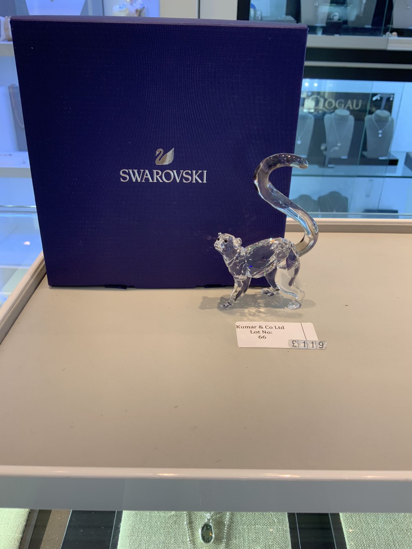 Swarovski Crystal Lemur Figurine RRP £119