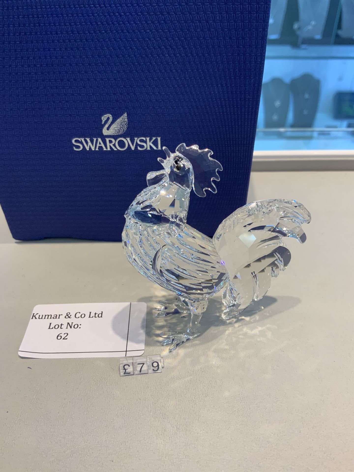 Swarovski Crystal Rooster Figurine RRP £79