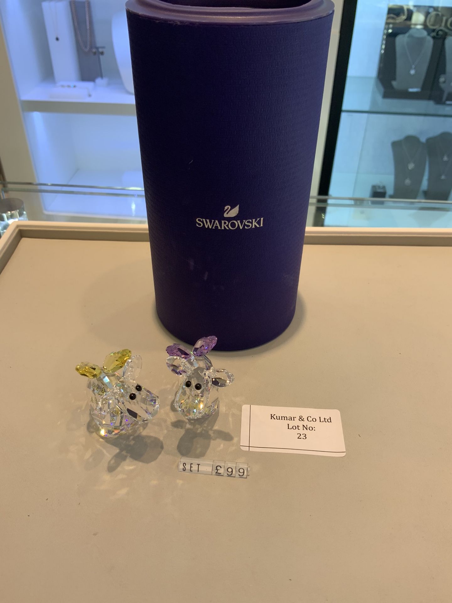 Swarovski Crystal Fairy Moo Limited Edition Figurines RRP £99