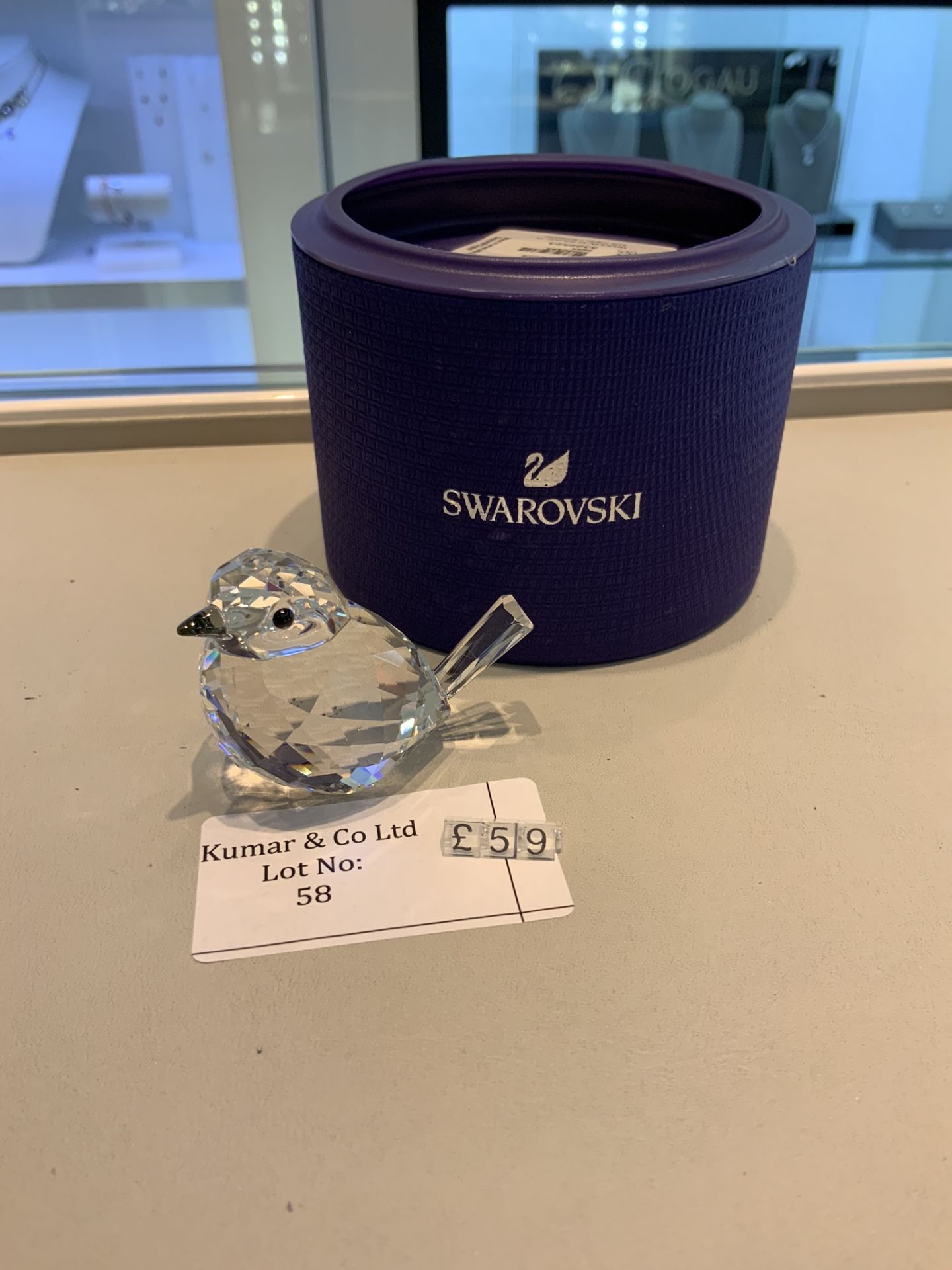 Swarovski Crystal Wren Figurine RRP £59