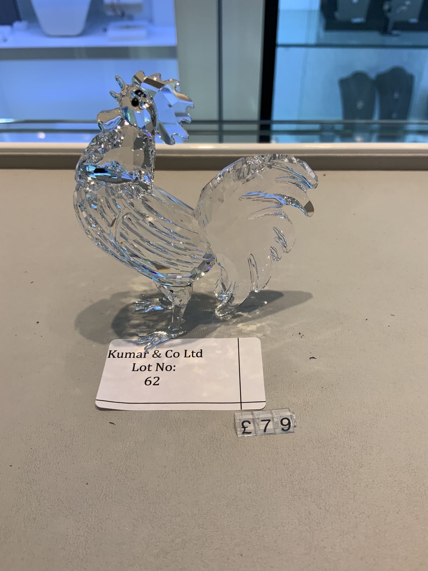 Swarovski Crystal Rooster Figurine RRP £79 - Image 2 of 3