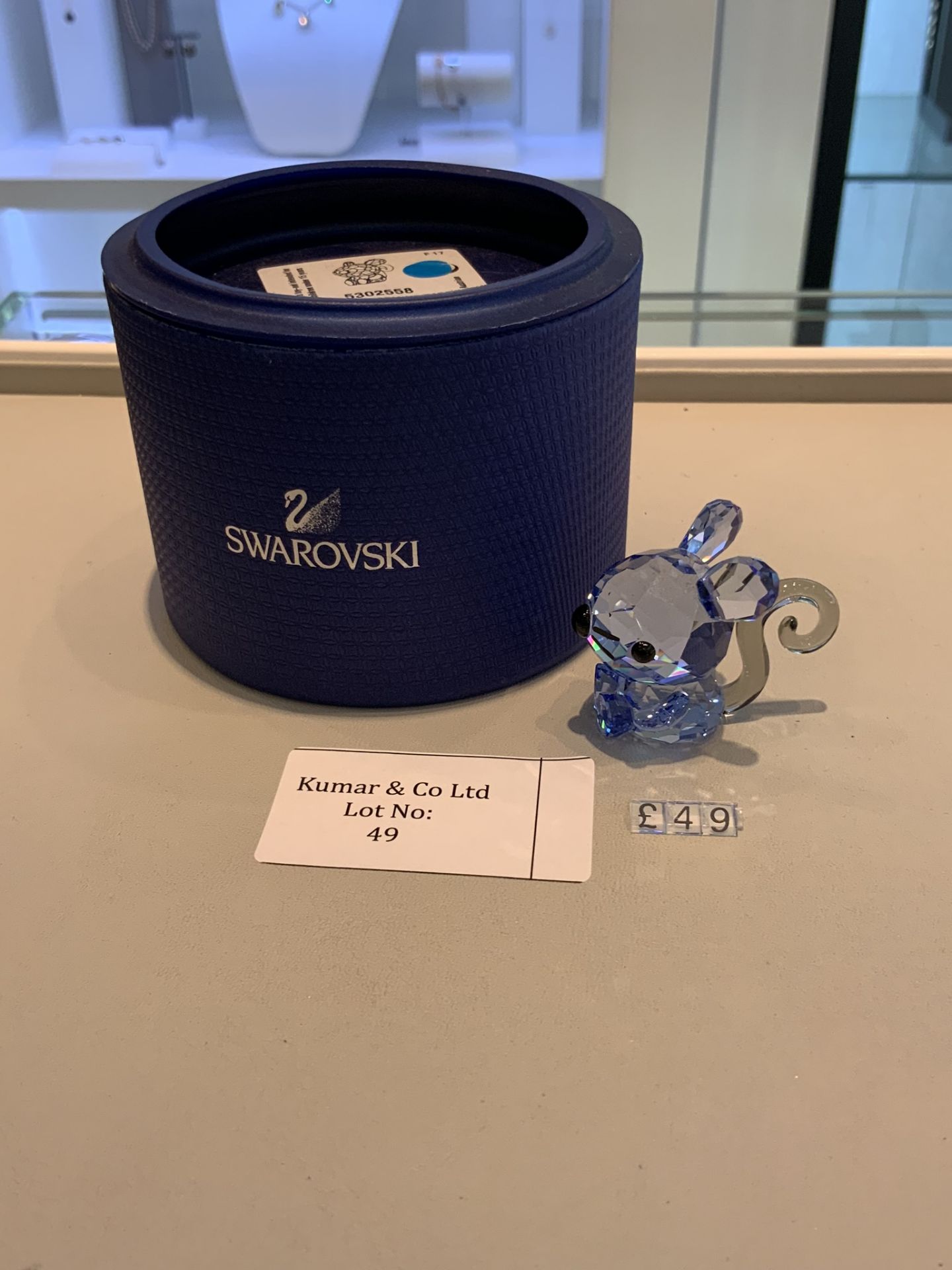Swarovski Crystal Zodiac - Charming Rat Figurine RRP £49