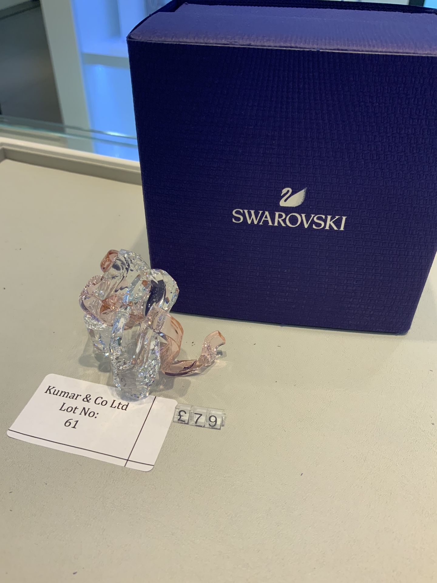 Swarovski Crystal Ballet Shoes Figurine RRP £79 - Image 3 of 4