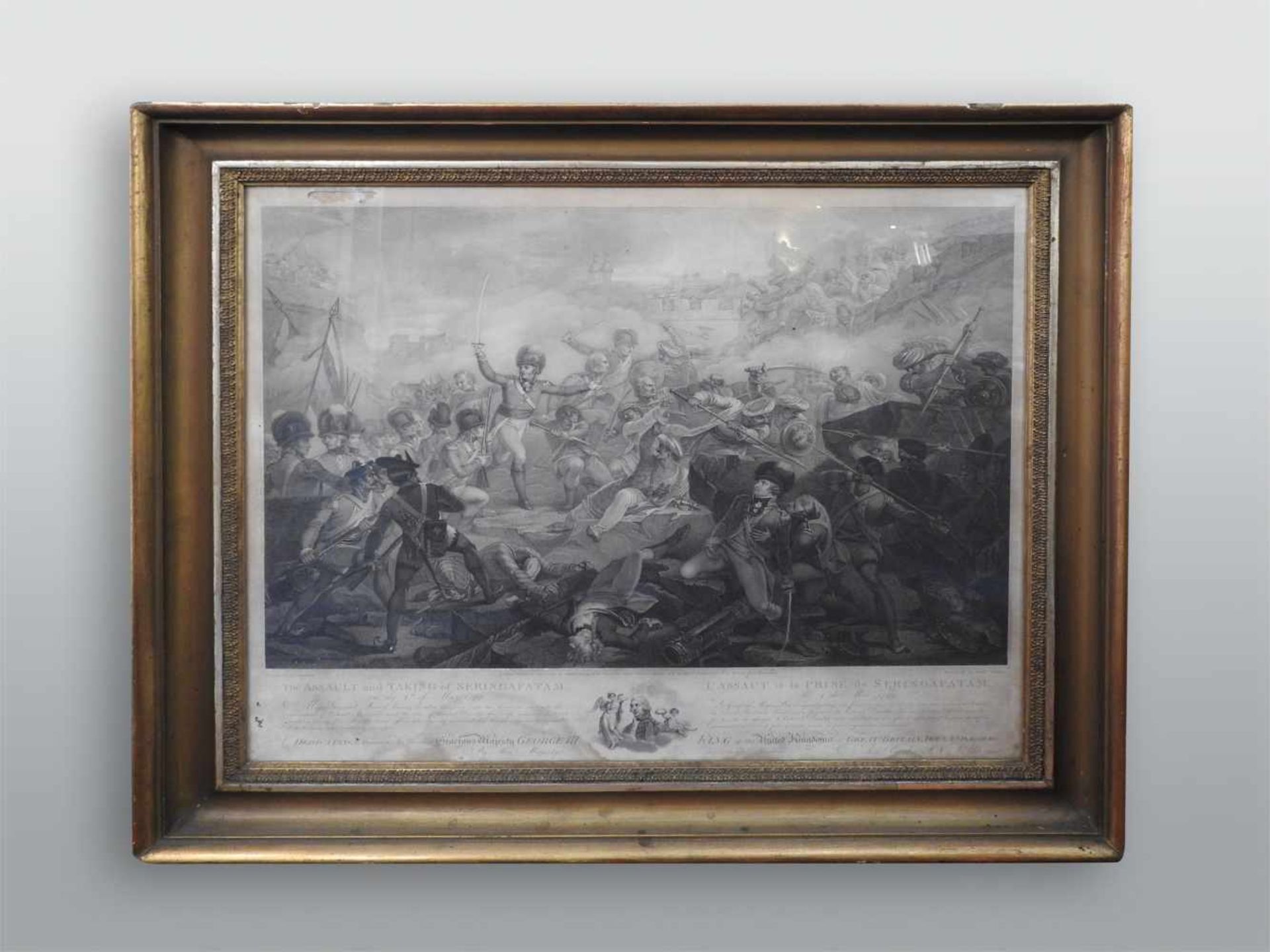 Anthony Cardon, 1772 Brüssel - 1813 LondonKupferstich/Papier. "The Assault and taking of - Bild 2 aus 2