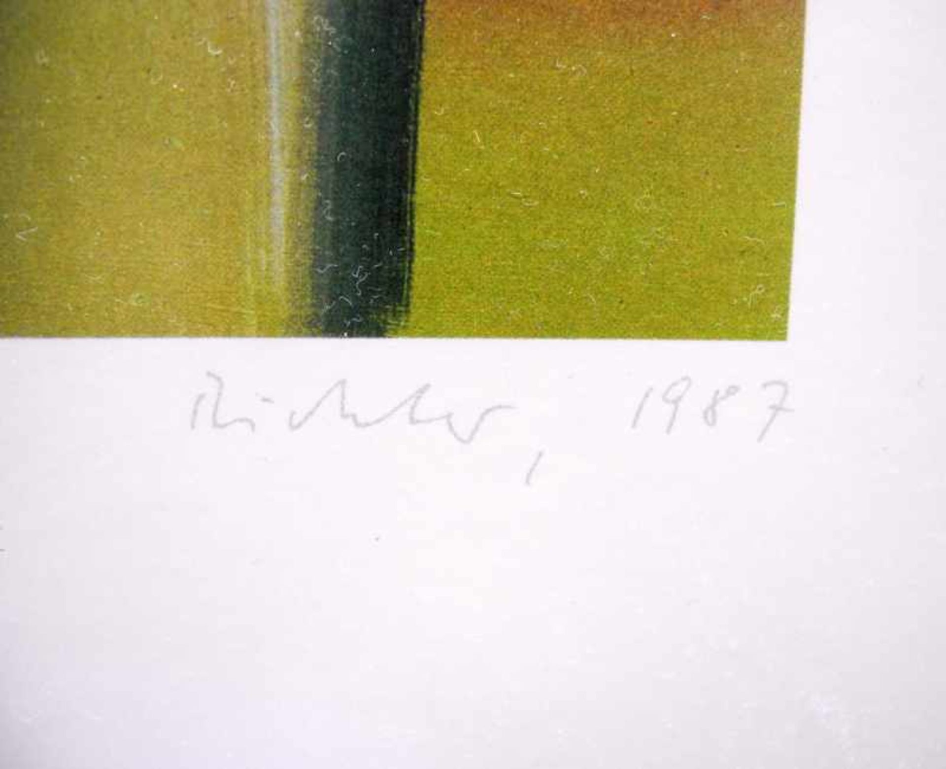 Gerhard Richter, geb. 1932 DresdenFarboffsetdruck/Karton. Limitierte Reproduktion des - Bild 3 aus 5