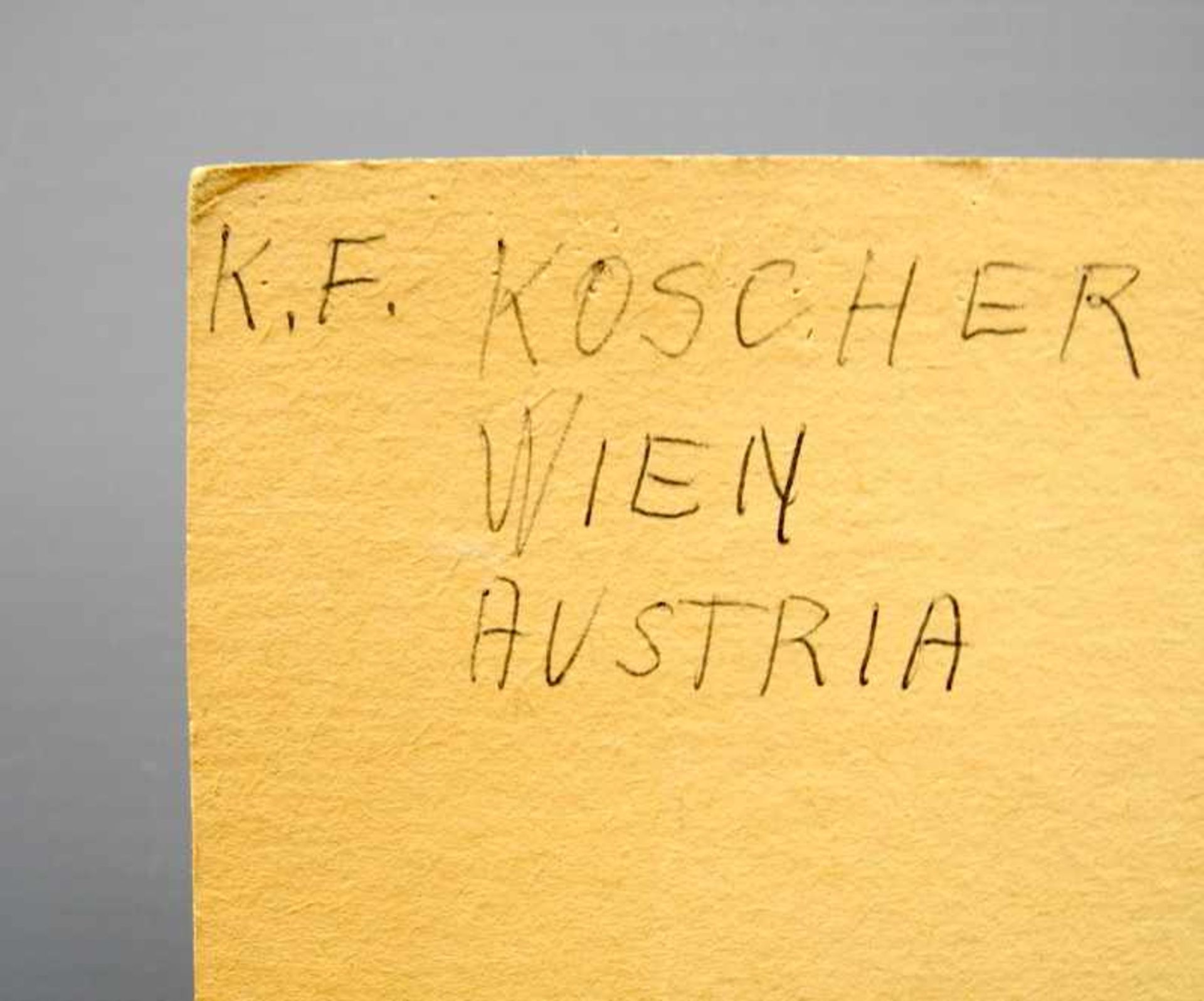 Futuristische KopfstudieKohle/ungebleichtes Papier. Futuristisch anmutende Kopfstudie mit - Bild 4 aus 4