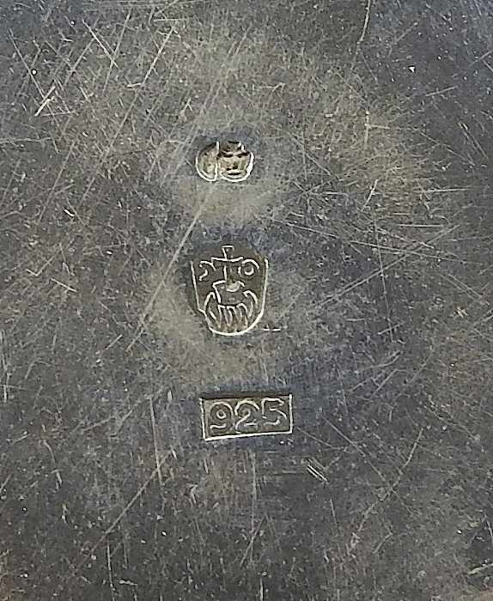Sechs Silber-BecherSterling Silber 925, jeweils am Boden mit Feingehalt, Halbmond und Krone sowie - Image 3 of 3