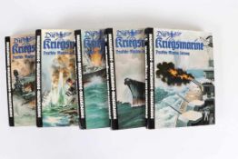 Die Kriegsmarine 1939-1944, 5 BändeErschienen im Verlag für geschichtliche Dokumentation, Hamburg