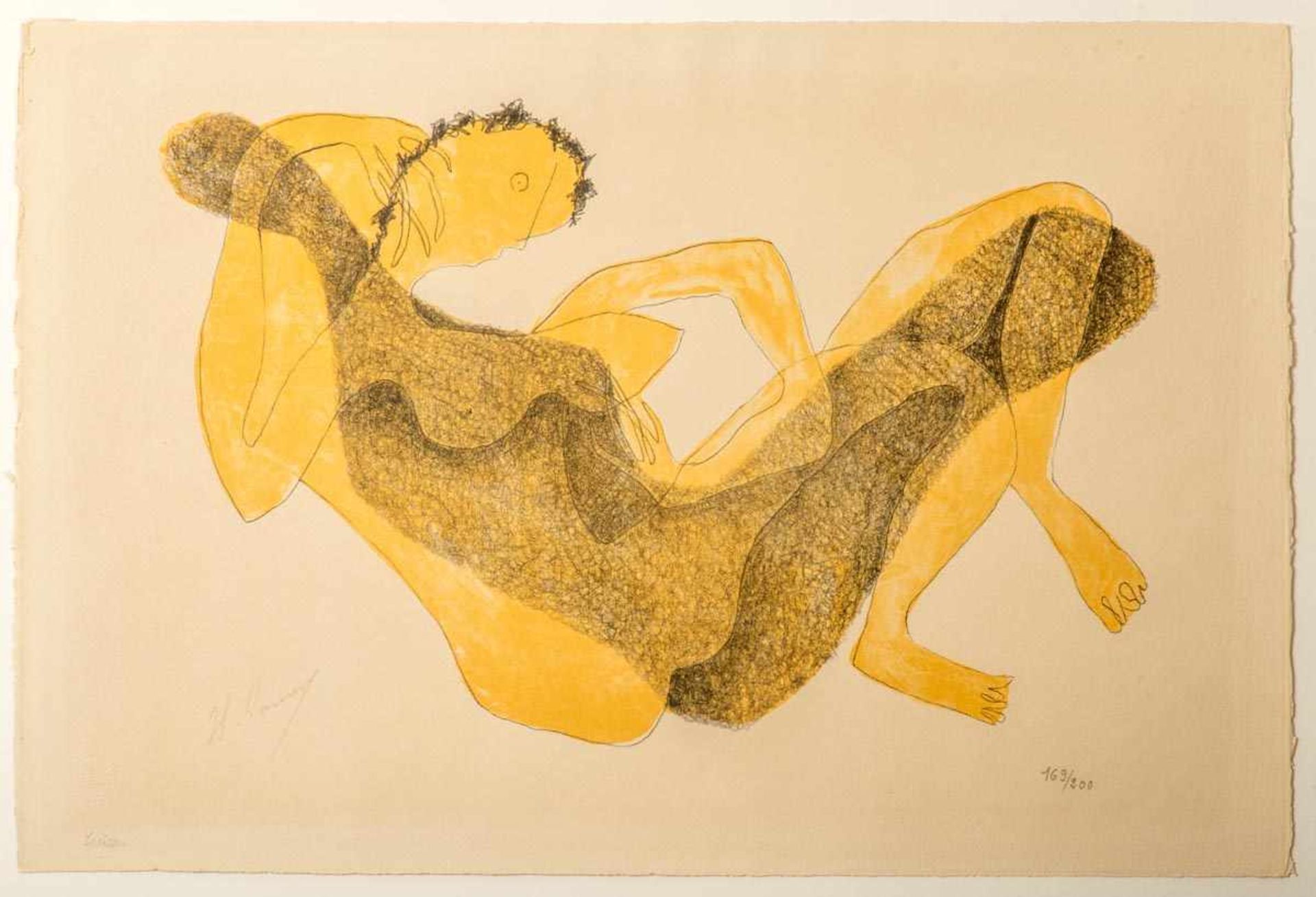 Laurens, Henri (1885 - 1954)Frz. Maler und Bildhauer (Biennale, Documenta, Stedelijk Museum) - Image 2 of 2