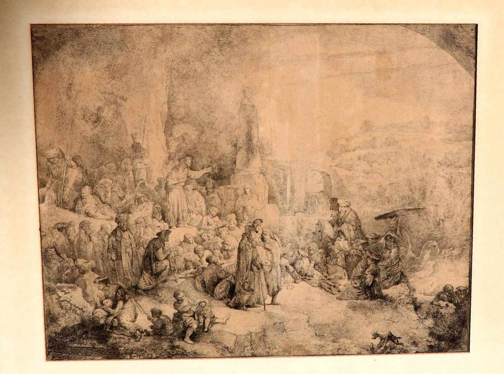 Norblin de la Gourdaine, Jean Pierre(Misy-Faut Yonne 1745 - 1830 Paris)Die Predigt Johannes des