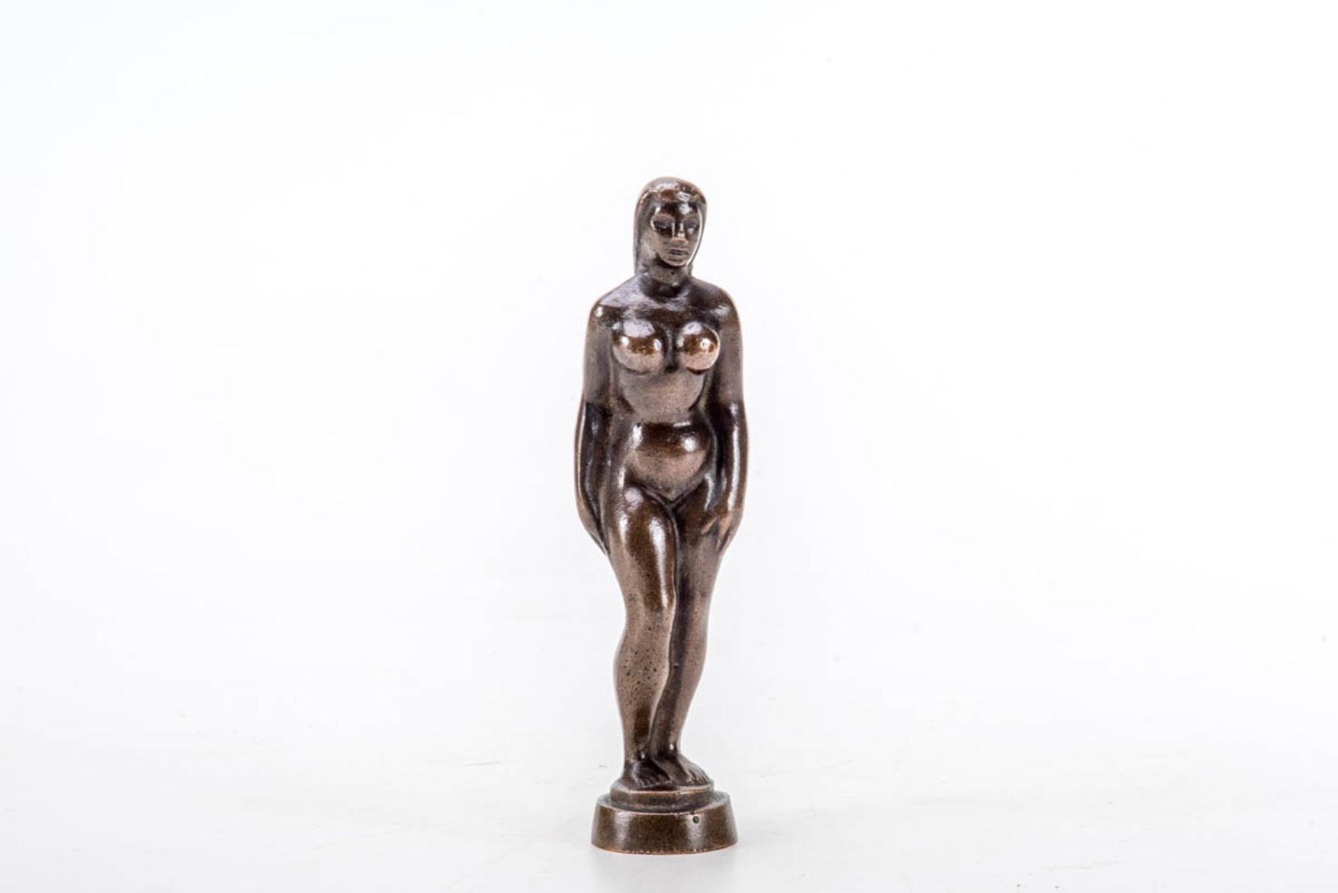 Kleine Bronze -Frauenakt-Bronze. H.: ca. 11 cm.