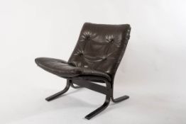 Siesta Chair, Ingmar Relling 19651920 - 2002. Norwegischer Möbeldesigner. Gebeiztes Buchenholz als