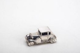 Modell-Oldtimer Ford A925er Silber. Modell des klassischen Oldtimers Ford von 1929.Punze:925.Br.: