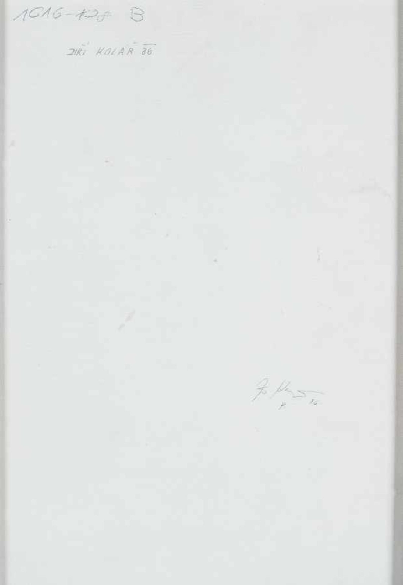 Jiri Kolar1914 Pöchlarn - 2002 PragTriptychon (Svatebni oznameni)Papier, bedruckt, geschnitten und - Bild 6 aus 6