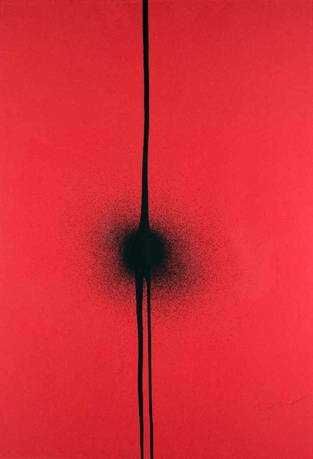 Otto Piene1928 Laasphe - 2014 BerlinOhne TitelFarbsiebdruck auf Papier; H 965 mm, B 665 mm; signiert