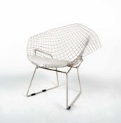 Harry Bertoia1915 San Lorenzo/Italien - 1978 PennsylvaniaDiamond ChairStahl, weiss lackiert,