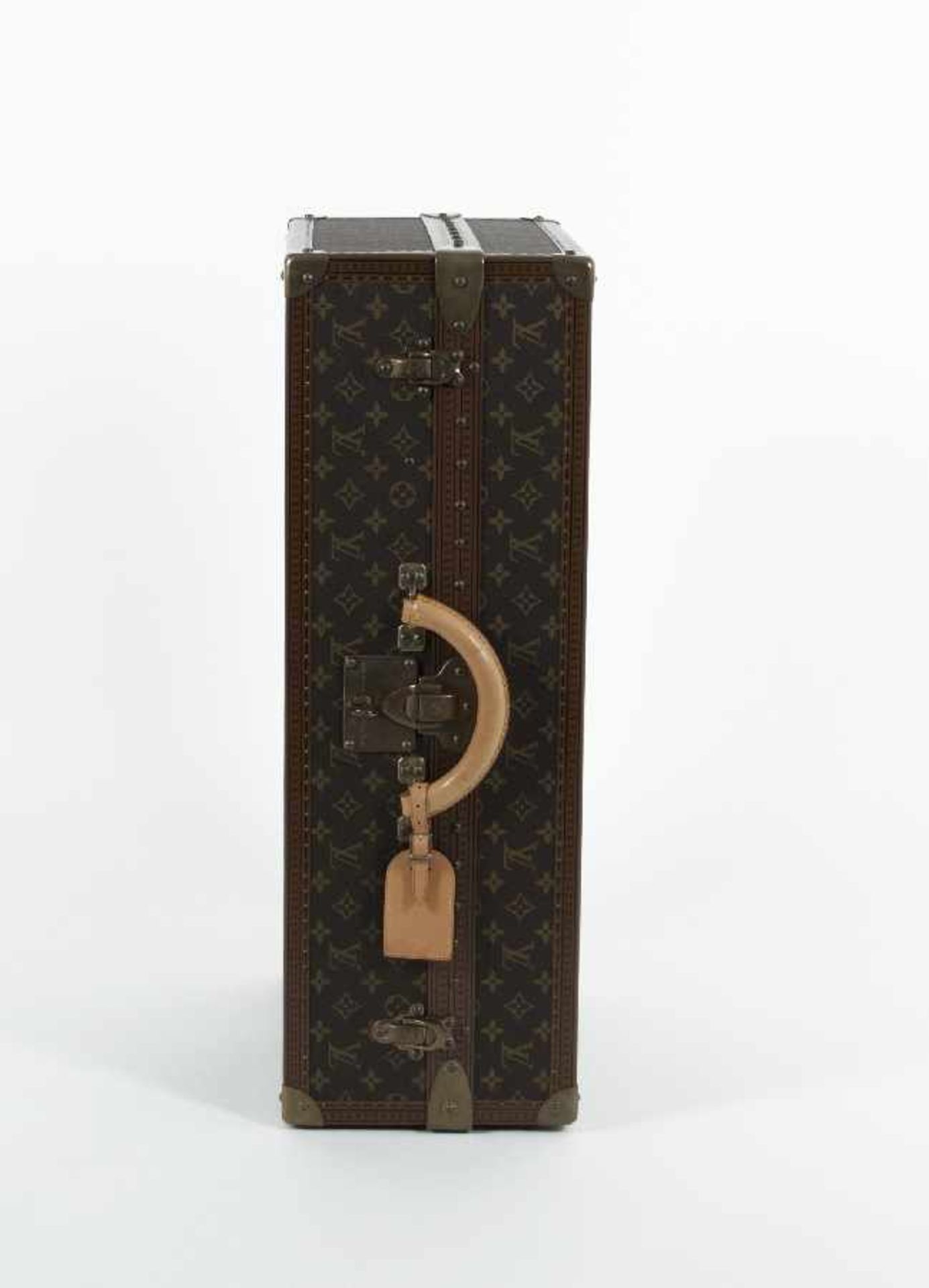 Louis VuittonSchuhkoffer für 8 SchuhpaareLouis Vuitton Canvas, bedruckt, Messingbeschläge und - Bild 3 aus 4