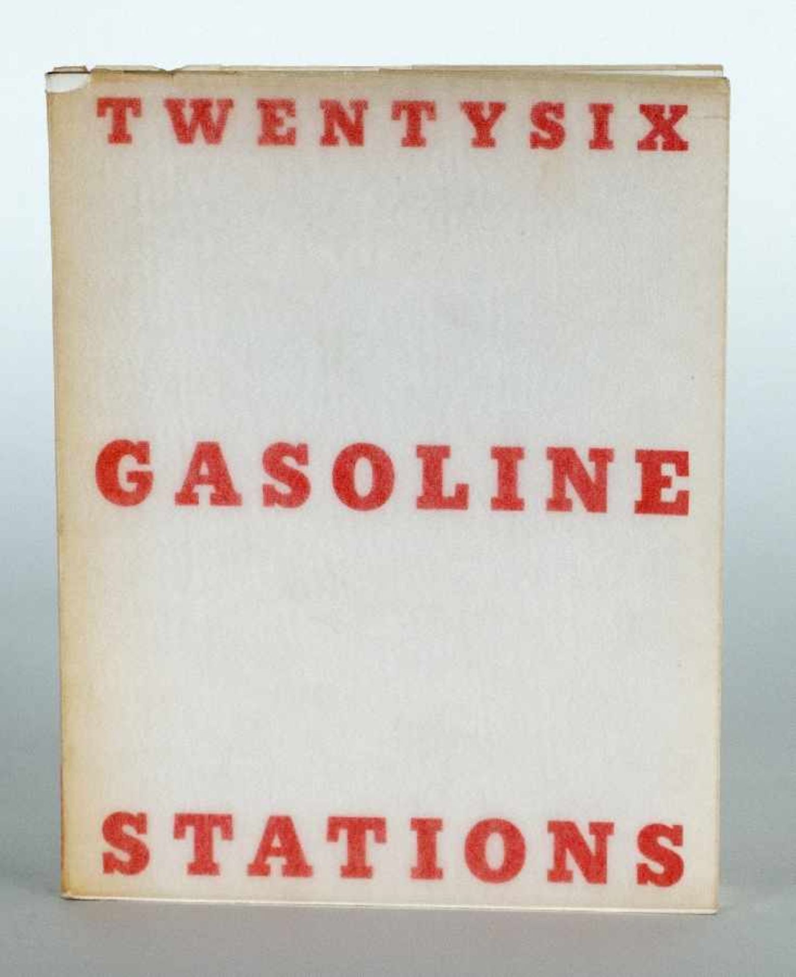 Edward Ruscha1937Twentysix gasoline stationsBuch mit Offsetlithografien in