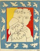 Pablo Picasso1881 Malaga - 1973 MouginsEnfant et père noëlFarblithographie auf Papier; H 480 mm, B