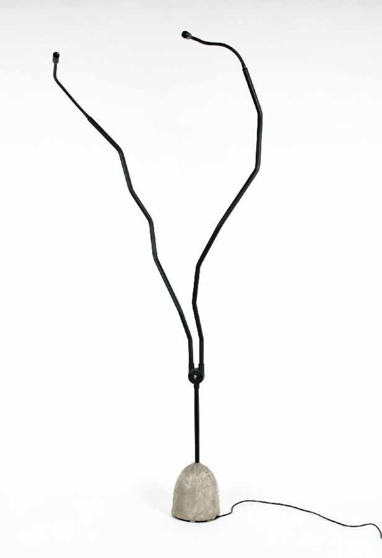 Ron Arad1951Tree lampStahl, lackiert, Zement, 80er Jahre; H 190 cm; Hersteller: Zeus MilanoRon