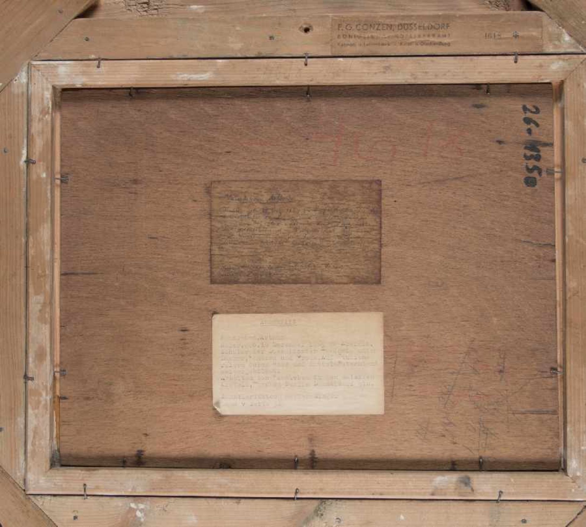 Arthur Wansleben1861 - 1917Einsamer WaldseeÖl auf Holz; H 25 cm, B 31 cmArthur Wansleben1861 - - Bild 2 aus 2