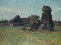 Albert HenrichDüsseldorf 1899 - 1971An der alten MühleÖl auf Lwd; H 60,5 cm, B 81 cm; signiert und