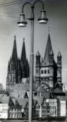 Adalbert MaierKölner Fotograf der ersten Hälfte des 20. Jahrhunderts.Blick auf Groß St. Martin und