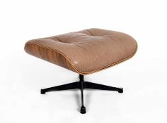 Ray und Charles Eames1912/1907 - 1988/1978Lounge Chair - OttomanTropenholz, Leder, Stahl,