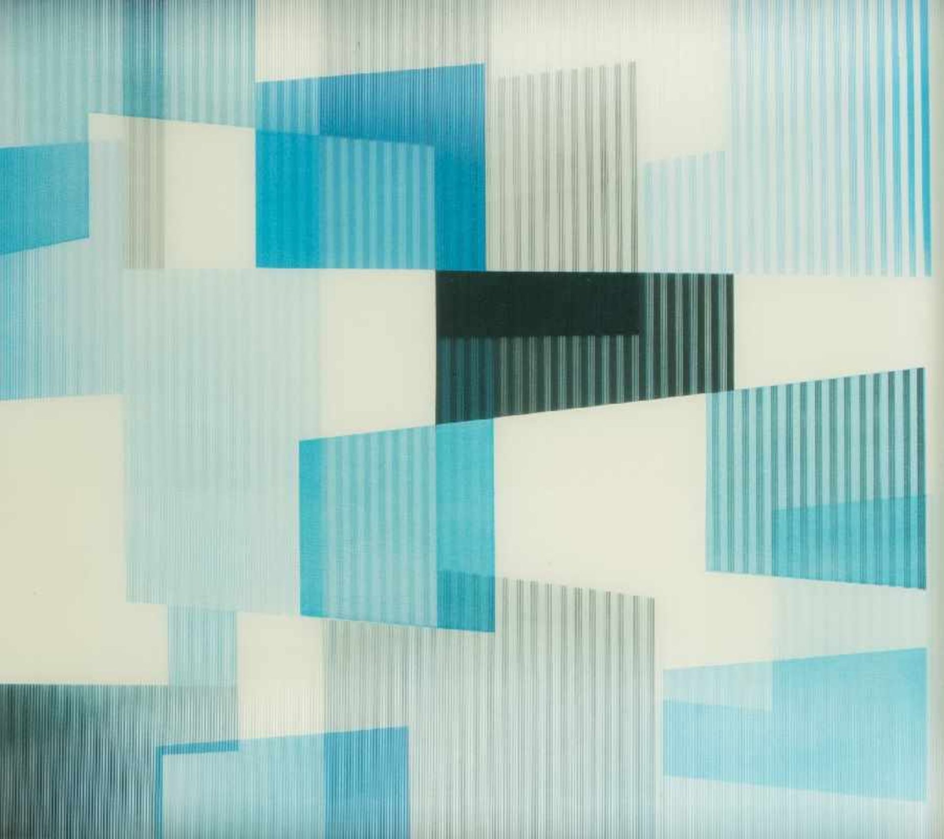 Yaacov Agam1928 Rischon LeZion, PalästinaOhne TitelAgamograph mit strukturierter Kunststofffolie