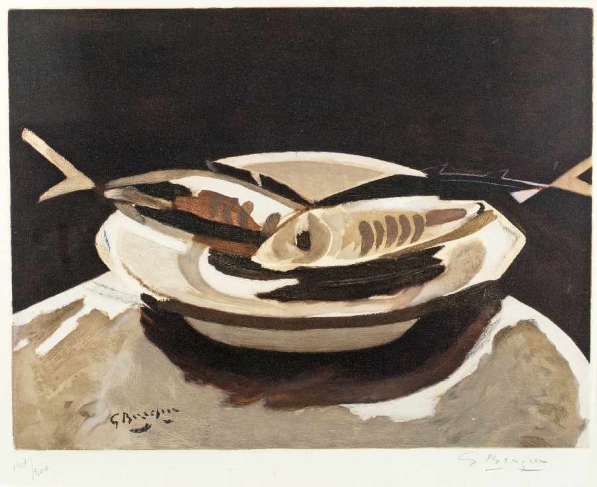 Georges Braque1881 Argenteuil - 1963 ParisBegann 1899 eine Lehre als Dekorationsmaler; besuchte