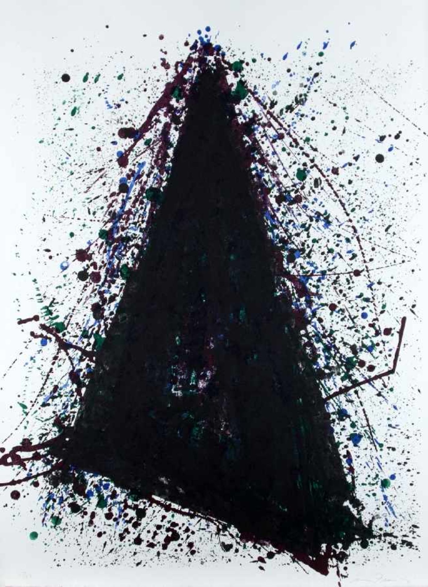 Sam Francis1923 San Mateo - 1994 Santa Monica/CAOhne Titel (SF-204)Lithografie in vier Farben (