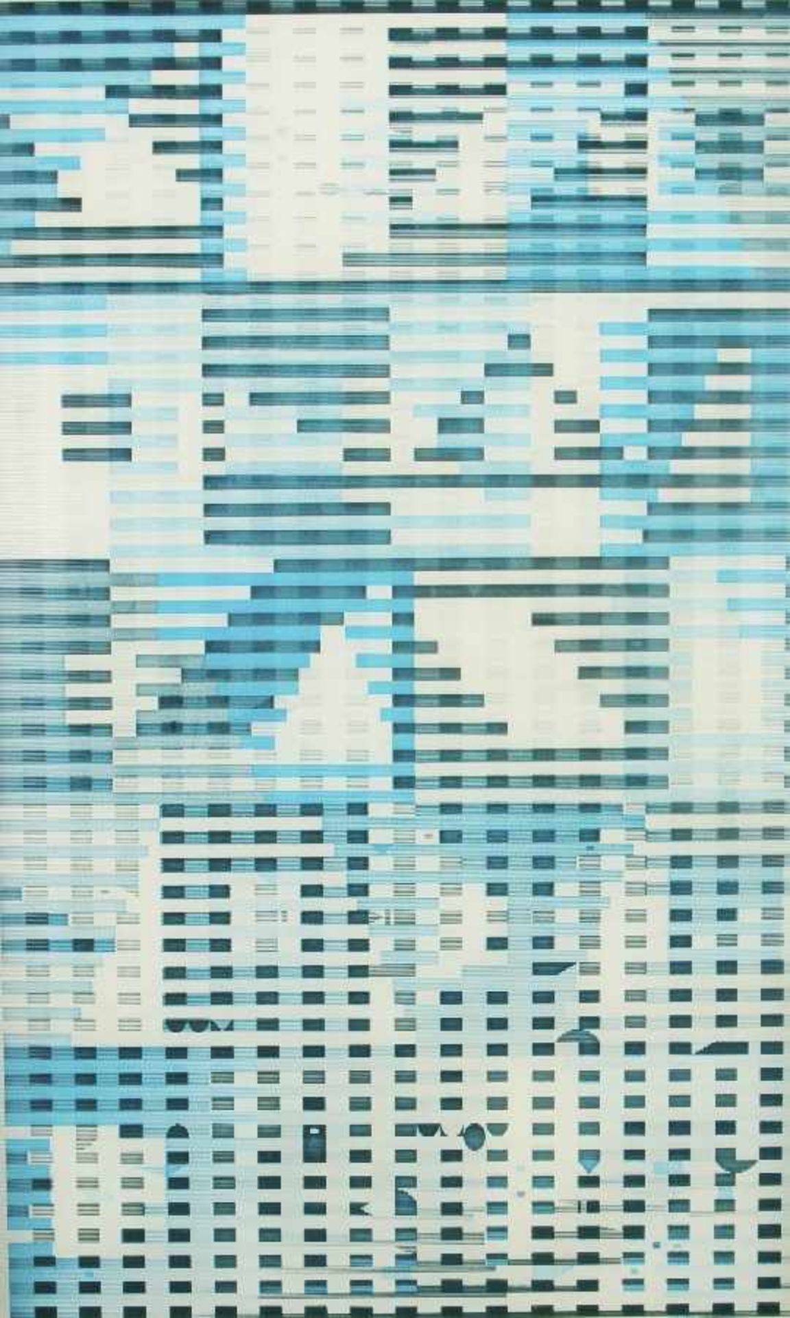 Yaacov Agam1928 Rischon LeZion, PalästinaOhne TitelAgamograph mit strukturierter Kunststofffolie