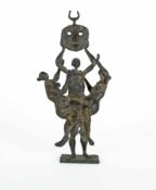 Karl Ulrich Nuss1943 StuttgartThe CultBronze; H 26 cm; inscribed and dated ''U Nuss 73''Karl