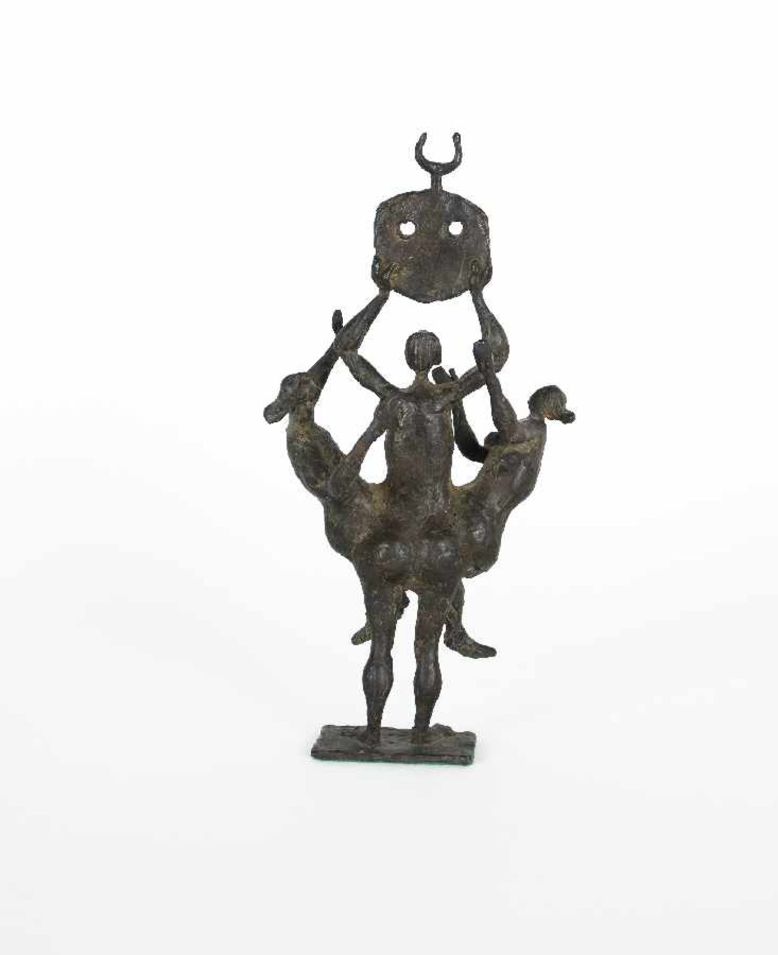 Karl Ulrich Nuss1943 StuttgartThe CultBronze; H 26 cm; inscribed and dated ''U Nuss 73''Karl - Bild 2 aus 2