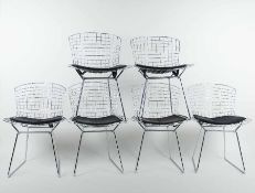 Harry Bertoia1915 San Lorenzo/Italien - 1978 Pennsylvania6 Swing chairsStainless steel, chrome-