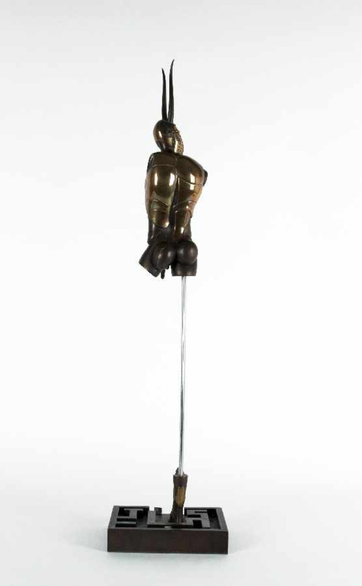 Paul Wunderlich1927 Eberswalde - 2010 Saint-Pierre-de-VassolsMinotaurBronze; H 78 cm; below - Bild 2 aus 3