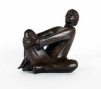 After Ernst Barlach1870 - 1938The singing manBronze; H 21 cm; inscribed ''E Barlach'' and ''ars
