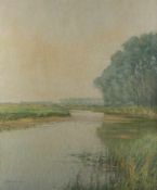Ferdinand Böhmer-FestLandscape painter; active around 1915-1930.Summery river landscapeOil on