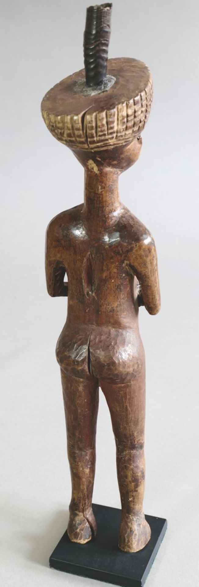 Fetisch FigurGokwe, Sambia/ SimbabweFetisch Figur. Gokwe, Sambia/ Simbabwe. Holz, geschnitzt, - Bild 3 aus 4