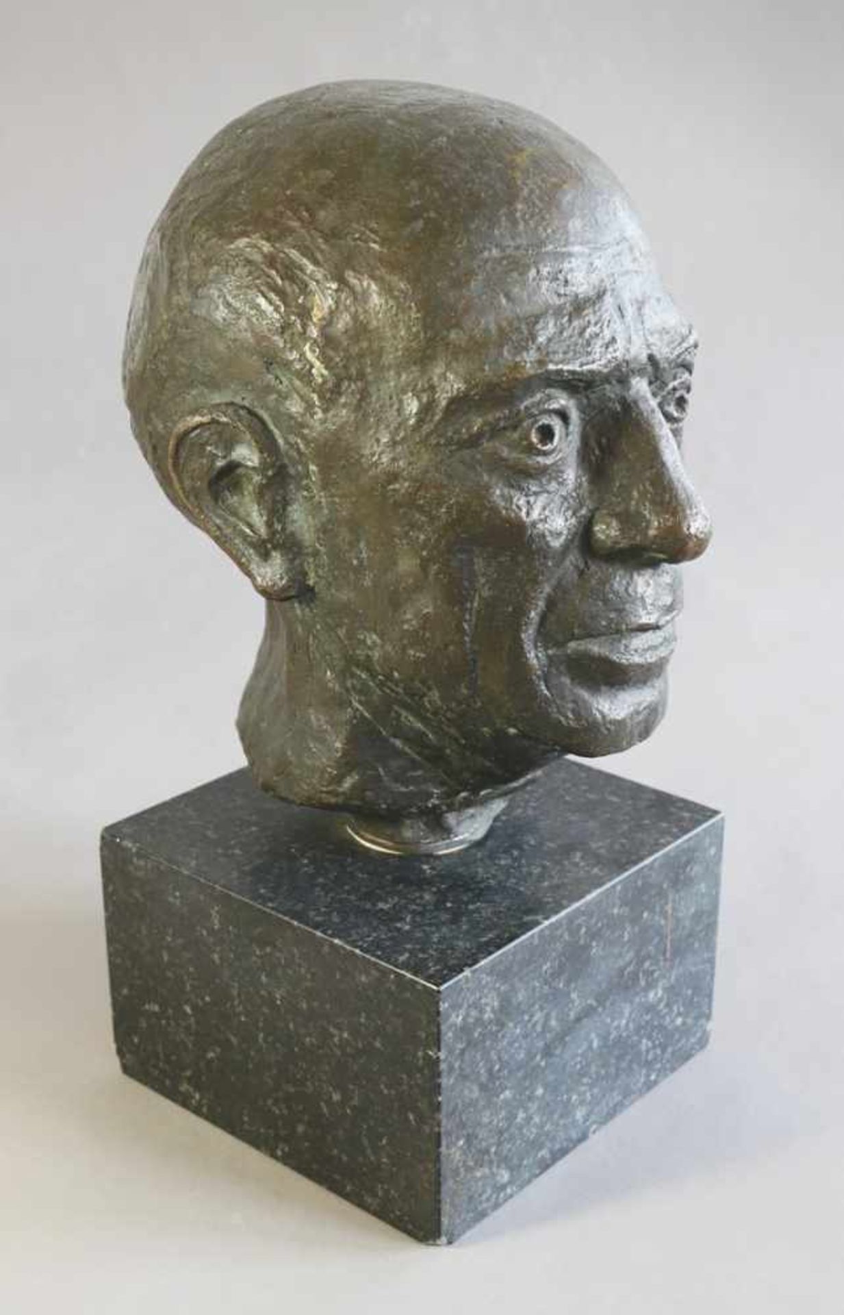 Berthold Müller-Oerlinghausen, 1893-1981Pablo PicassoPablo Picasso. Bronze, patiniert.