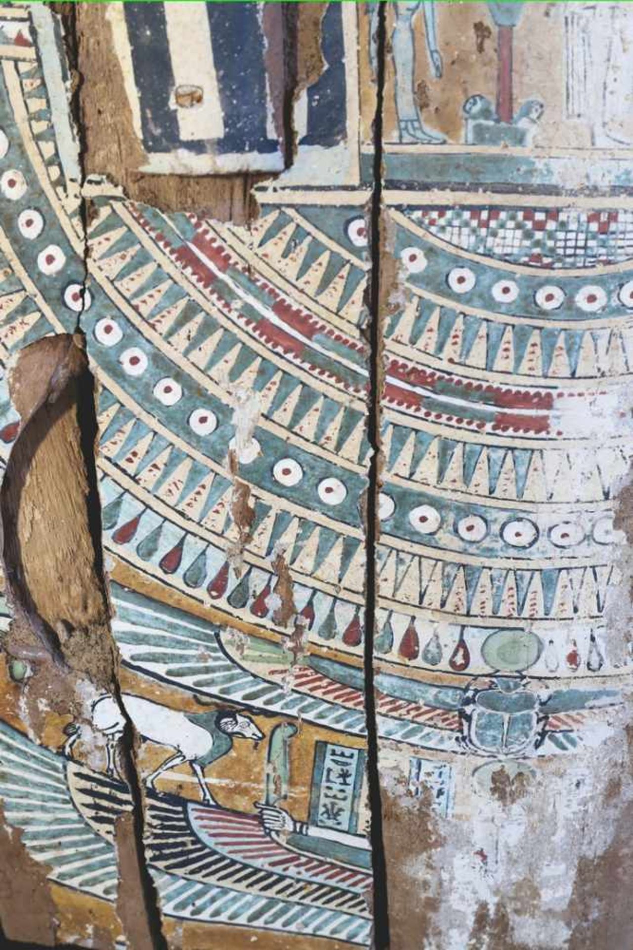 Ptolemäischer Sarkophag-DeckelÄgypten, um 200 v.Chr.about 200 bc.Ptolemäischer Sarkophag-Deckel ( - Image 2 of 7