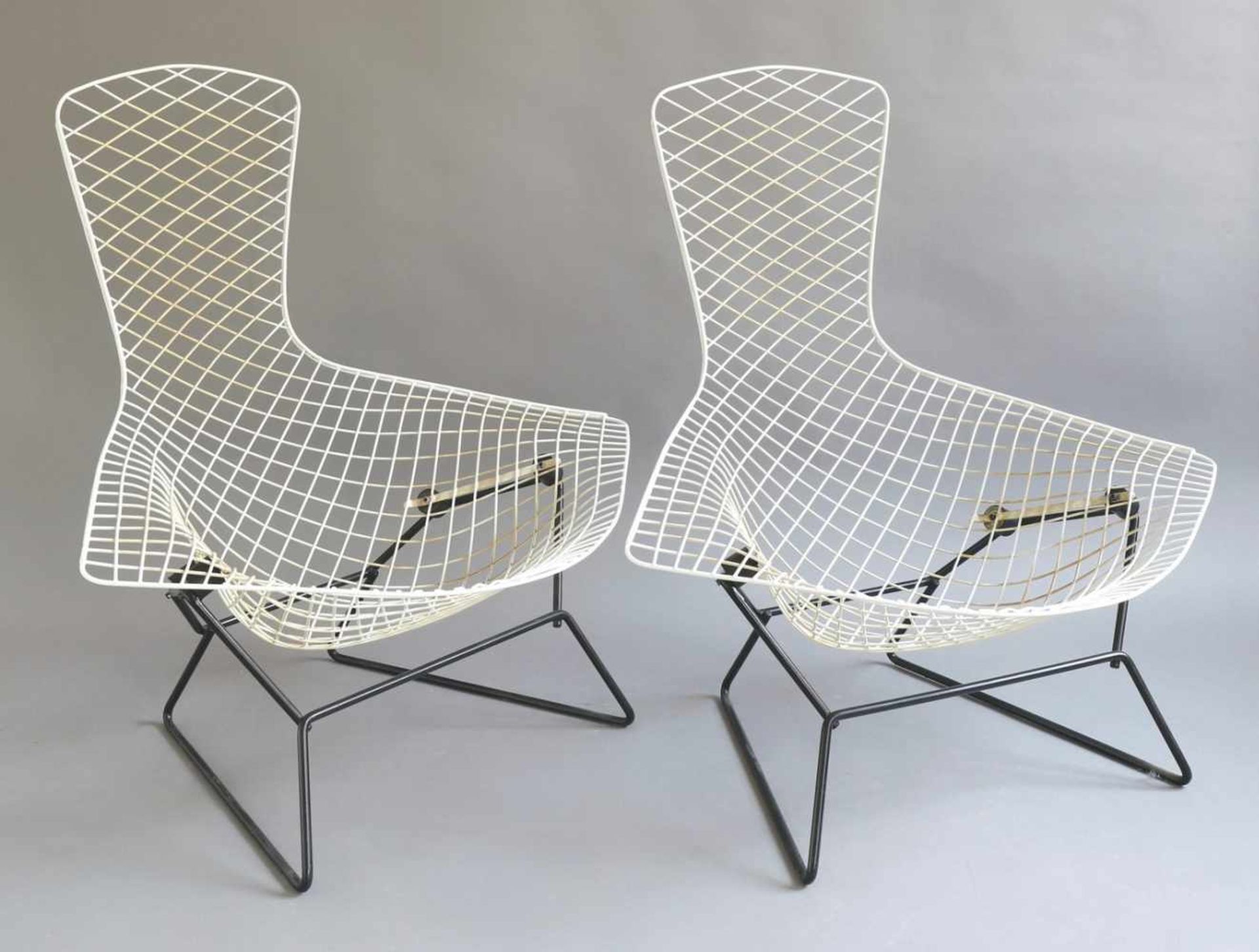 Harry BertoiaKnoll InternationalDesign 19522 Lounge Sessel Modell Bird Chair. Entwurf von 1952.