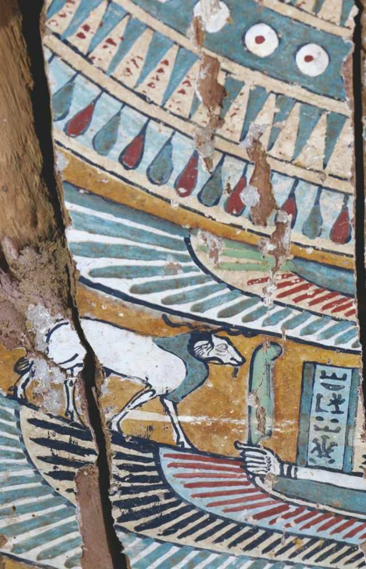 Ptolemäischer Sarkophag-DeckelÄgypten, um 200 v.Chr.about 200 bc.Ptolemäischer Sarkophag-Deckel ( - Image 7 of 7
