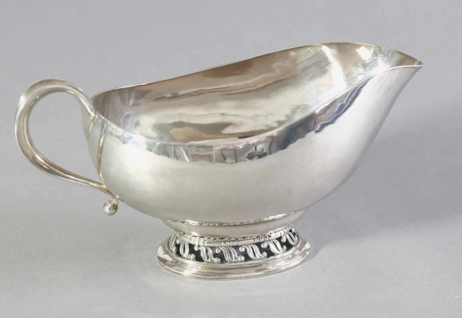 Johan RohdeGeorg Jensen, Kopenhagen1925-1932Sauciere Modell 435A. Entwurf 1925. Ausführung 1925-