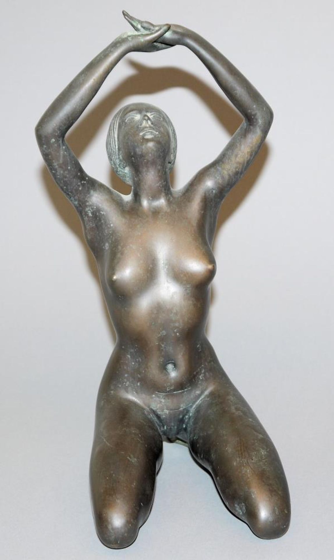 Arno Breker, „Verliebtes Mädchen“, Bronzeplastik, ed. 5/300 Arno Breker, 1900 Elberfeld – 1991